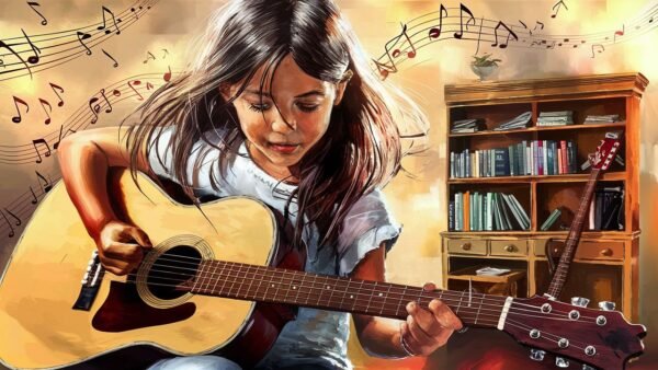 Girl with Guitar
