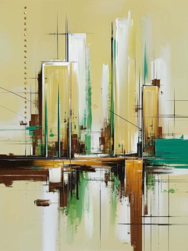 Abstract cityscape