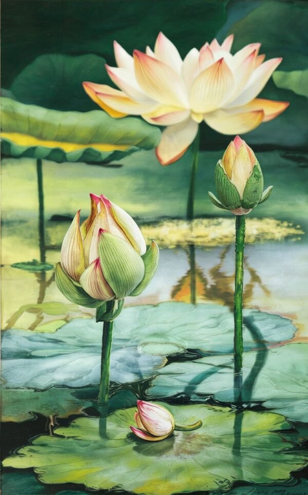 Serenity of the Lotus Pond