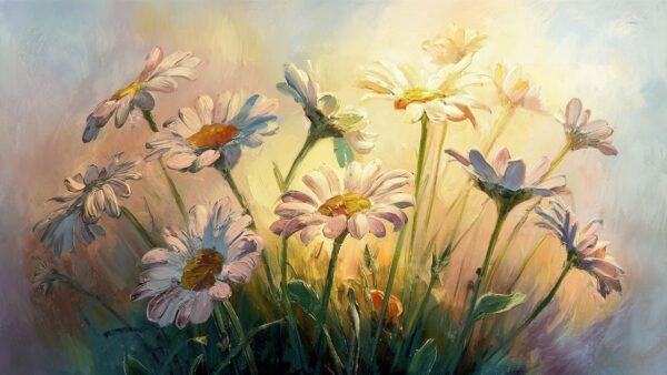 White Daisies in Harmony