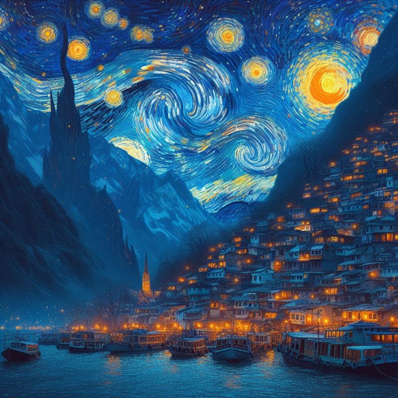 buy art online stary night van gogh